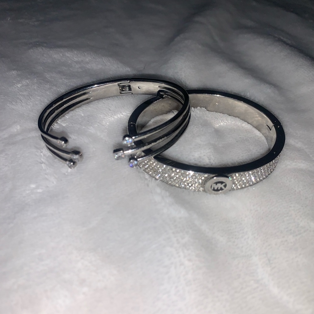 Micheal Kors bracelets and Alex and ani